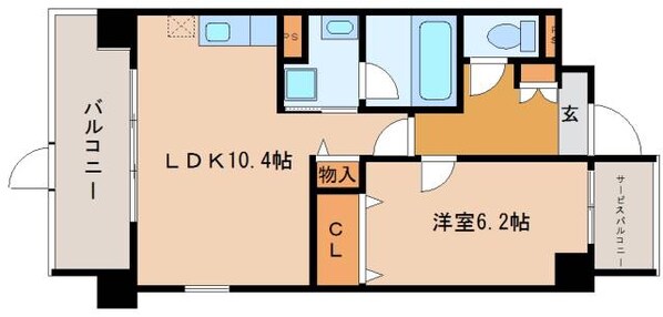 ラフィールの物件間取画像